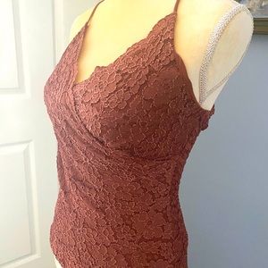 Anthropologie Eri+Ali lace cami , size XS, NWT